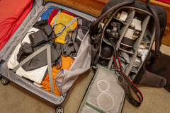 Das Gepäck ist fertig